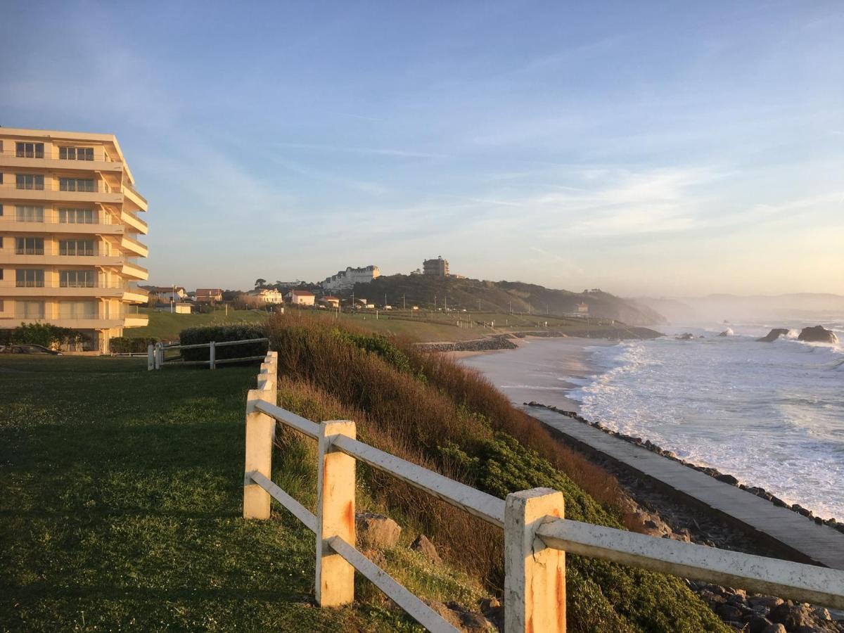 Studio Sur La Plage Vue Mer Piscine Biarritz Exterior foto